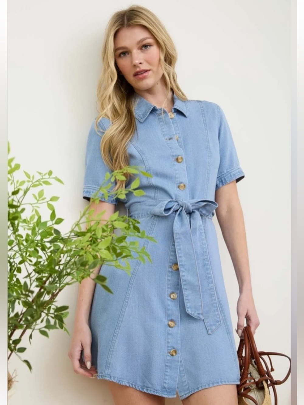 Blu Pepper Denim Dress
